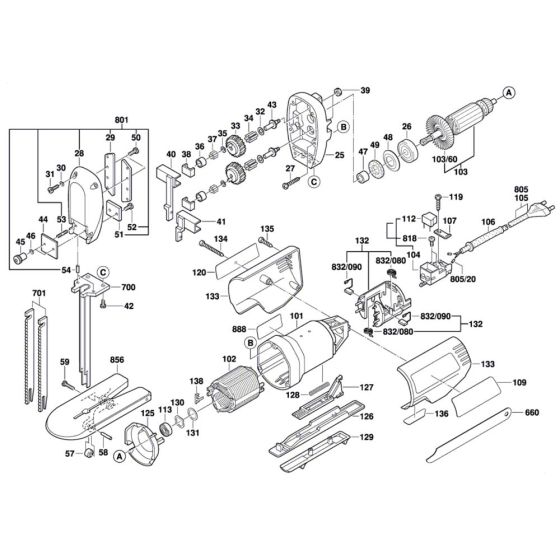 Foam Rubber Cutter Assembly