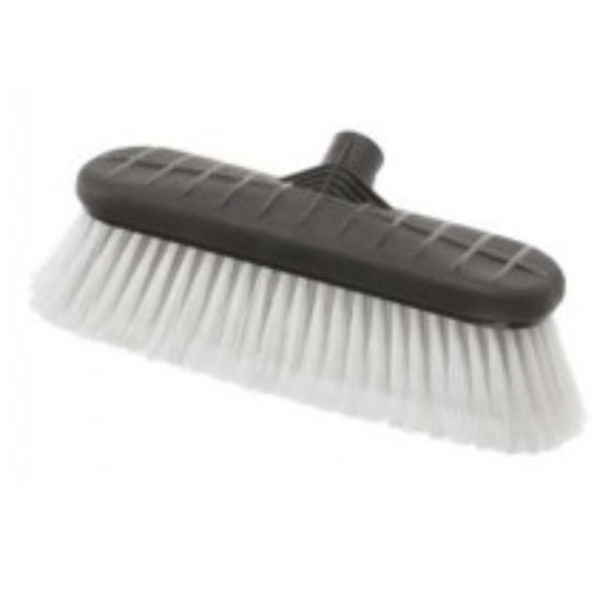 Wash Brush Nylon Bristle 6cm X 1/4 Inlet - H2.020 - V-TUF Pressure Washer Parts - H2.020