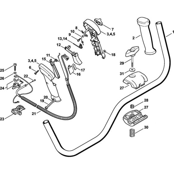 Handlebar & Control Handle