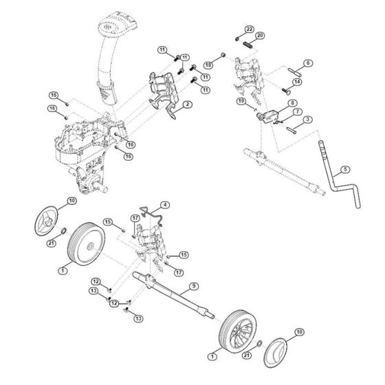 Chassis Assembly for HB 445.2