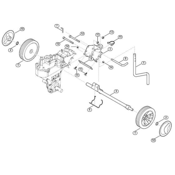 Chassis Assembly for Tillers
