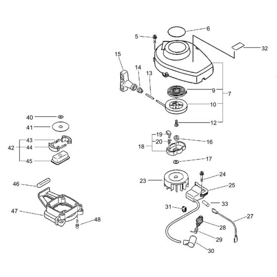 ECHO HC-2410 Parts