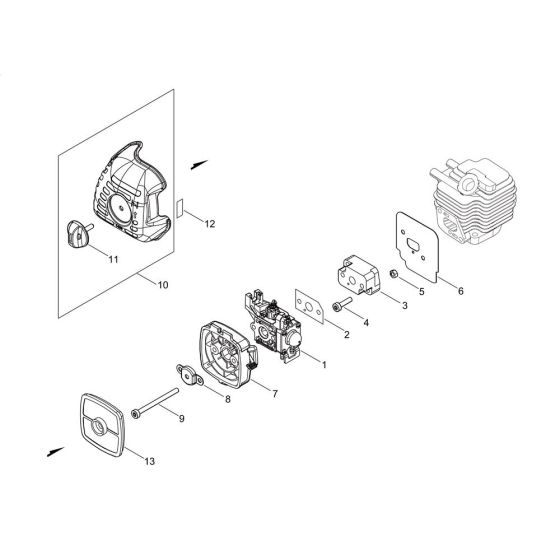 Air Cleaner & Carburettor