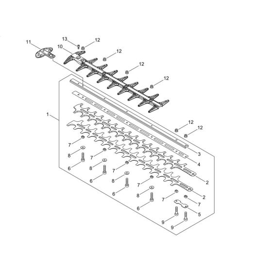 Cutting Blade for ECHO HCA-2620ES-HD