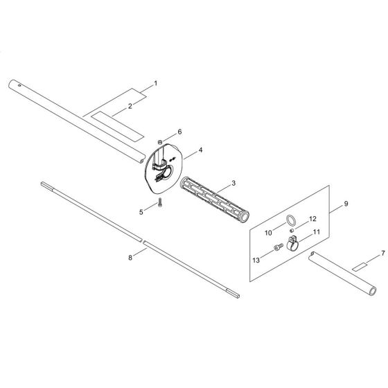 Main Pipe for ECHO HCA-2620ES-HD