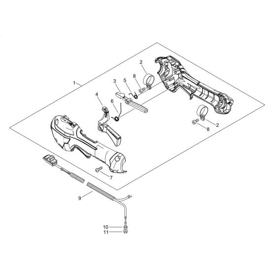 Throttle for ECHO HCAS-235ES-LW