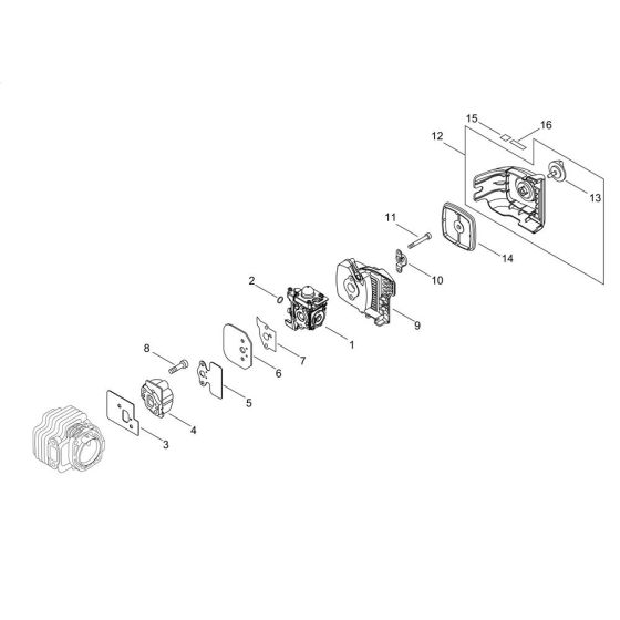 Air Cleaner & Carburettor
