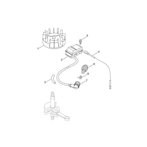 Magneto for ECHO HCR-171ES