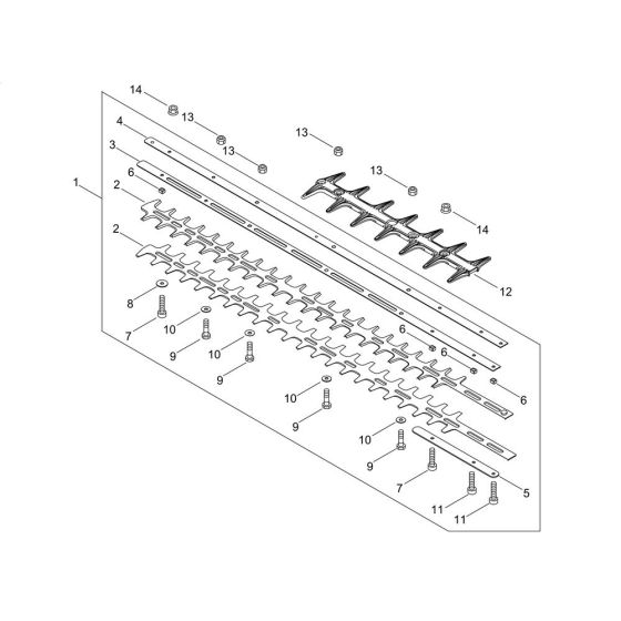 ECHO HCR-185ES Cutting Blade