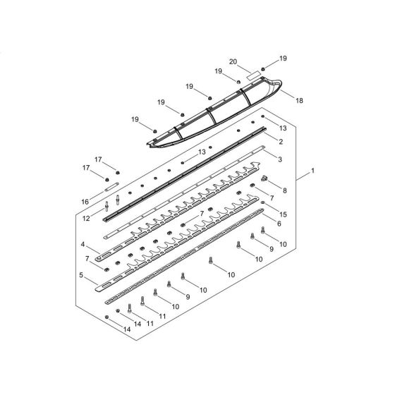 ECHO HCS-3210ES Cutting Blade
