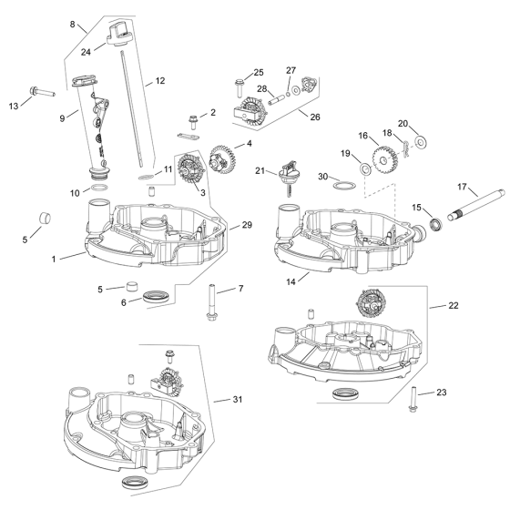 Kohler HD1100 Lubrication