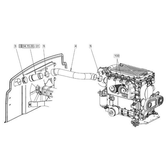 Air Filter System for Hamm HD13