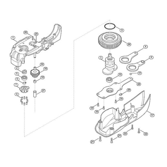 Reduction Gear Unit Assembly