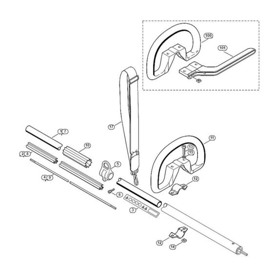 Drive Tube & Loop Handle