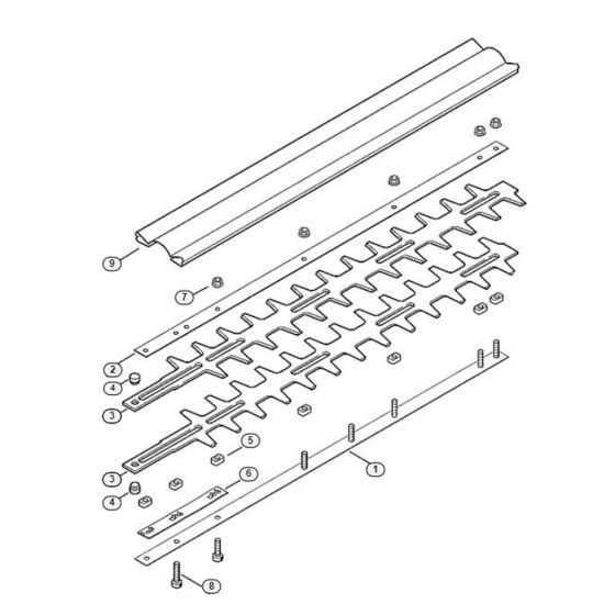 Cutter Bar Assembly for Stihl/Viking