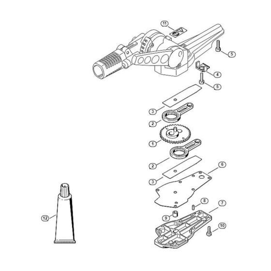 Gear Housing HG 945 Assembly