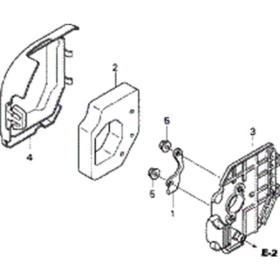 Air Filter Assembly for Honda HHH25S75E Hedgetrimmer