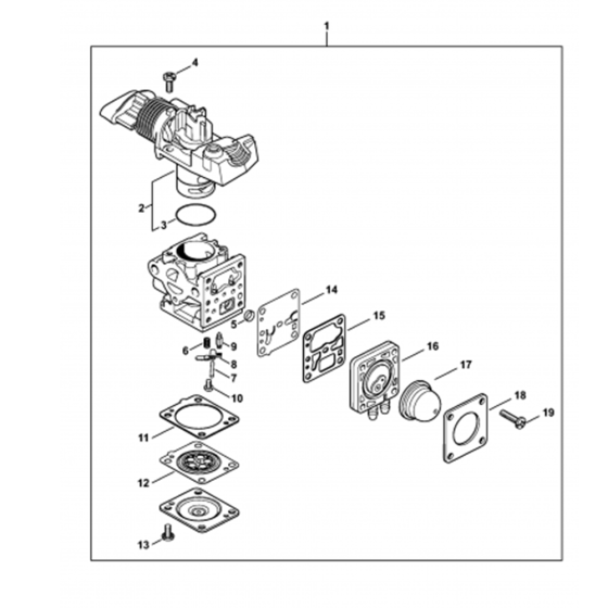 Carburetor for Stihl HL94