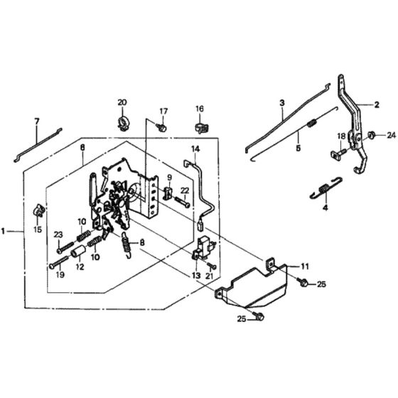 Control for Honda HRH536K1