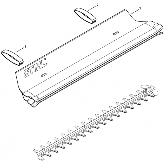 Stihl HSA66 Catcher Blade