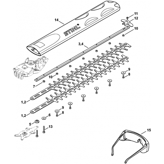 Stihl HSA66 Cutter Bar