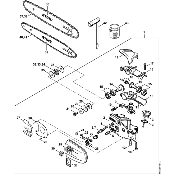 Gear Head HT 132 Assembly