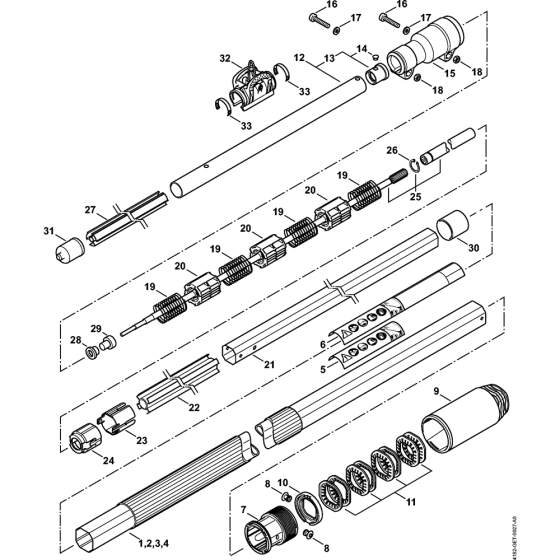 Drive Tube Assembly HT 133