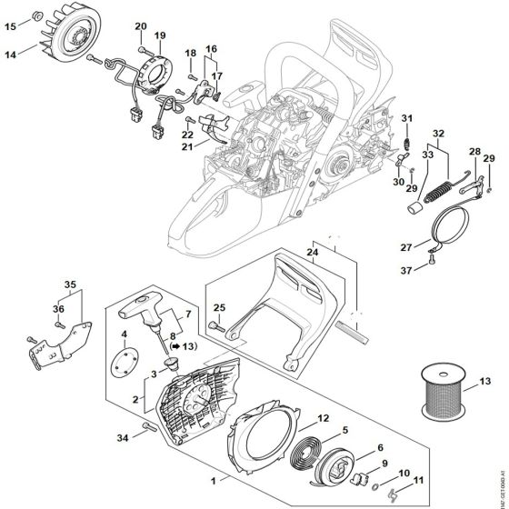 Ignition System for Stihl MS 500i