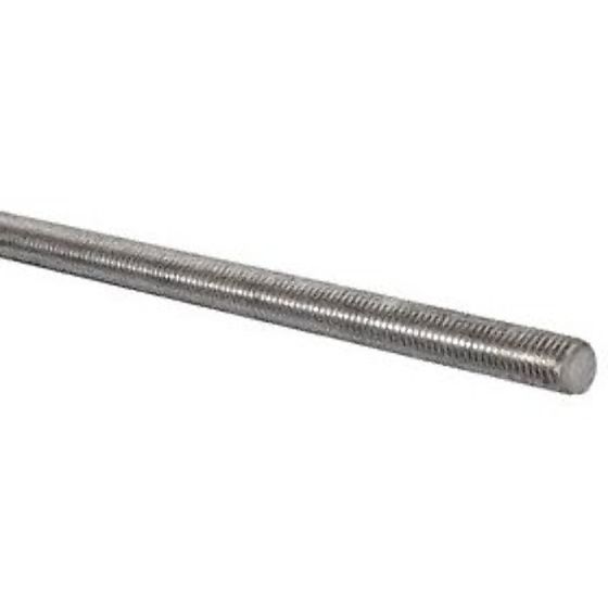 Metric Threaded Bar, Zinc Plated, Size: M3, Priced per Metre Length