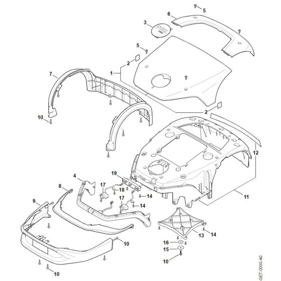 Stihl iMOW 6.0 Machine Cover