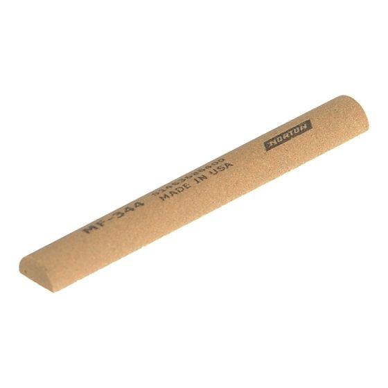 MF344 Half Round File 100mm x 12mm - Medium by India - 61463686400