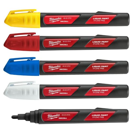 INKZALL Liquid Paint Marker Assorted Colours