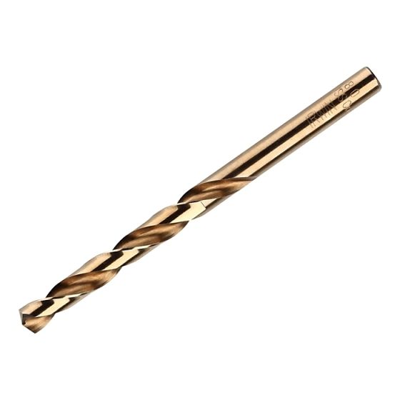 HSS Cobalt Drill Bits (10) 5.0mm OL:86mm WL:52mm by IRWIN - 10502527