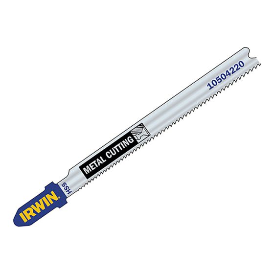 Jigsaw Blades Metal Cutting Pack of 5 T123X by IRWIN - 10504233