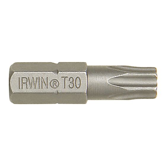 Screwdriver Bits Torx T20 x 25mm Pack of 10 by IRWIN - 10504353