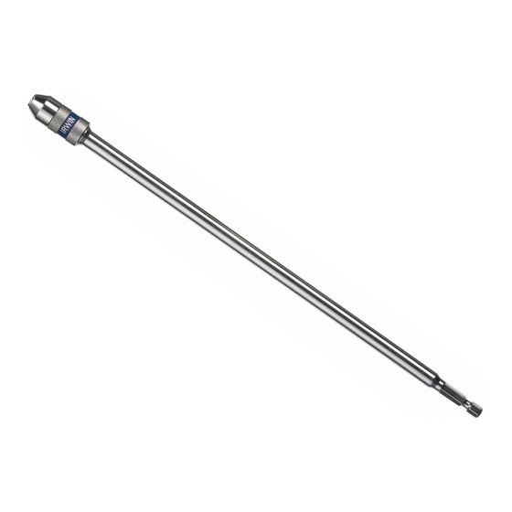 Lock-n-Load Quick Change Extension Bit Holder 300mm 1/4in by IRWIN - 10508168