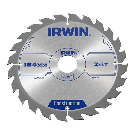 Irwin 184mm Circular Saw Blade