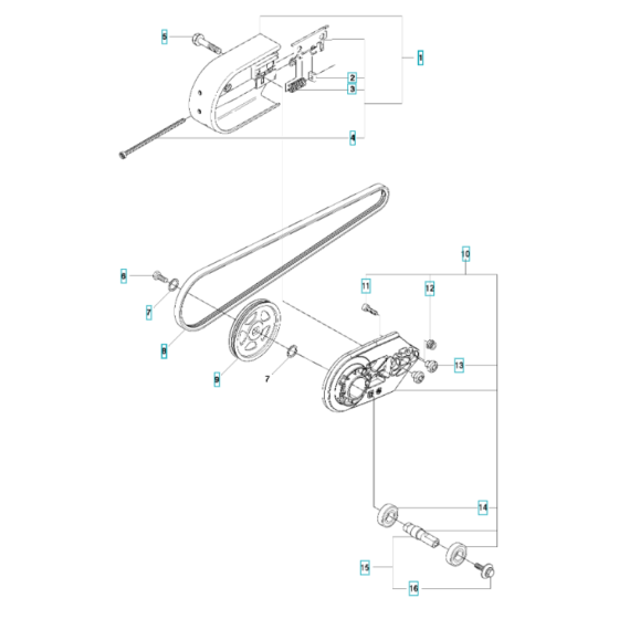Belt Pulley Assembly