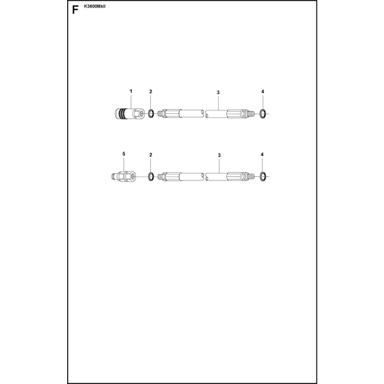 Hose Assembly for K3600 Mkii