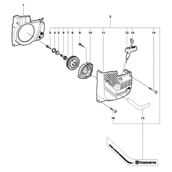 Starter Assembly for K650