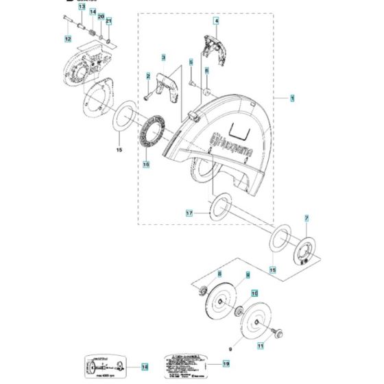 Blade Guard for Husqvarna K770