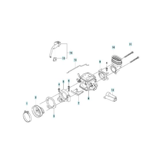 Carburettor Assembly for K960