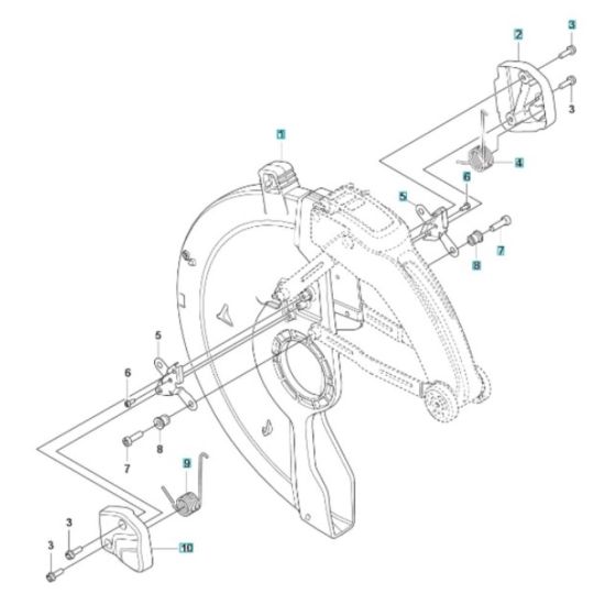 Blade Guard for Husqvarna K970