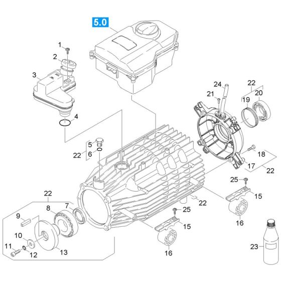 Motor Assembly for Karcher HD 10-23-4 S Pressure Washer