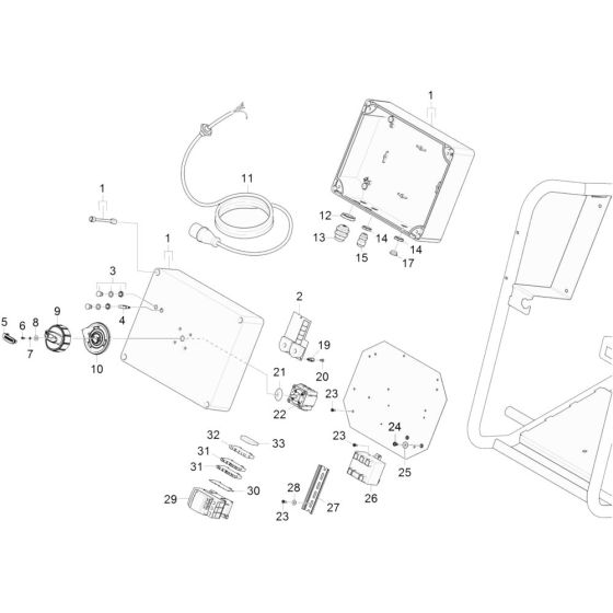 Control Box Assembly for Karcher HD 16-15-4 Cage Plus Pressure Washer