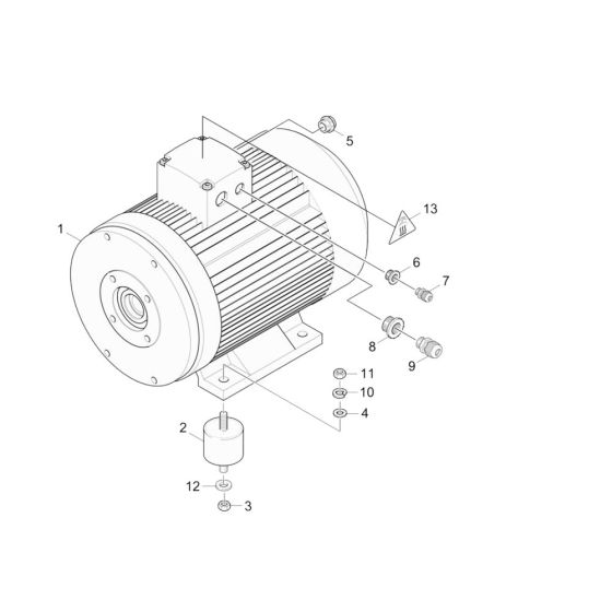 Motor Assembly for Karcher HD 16-15-4 Cage Plus Pressure Washer