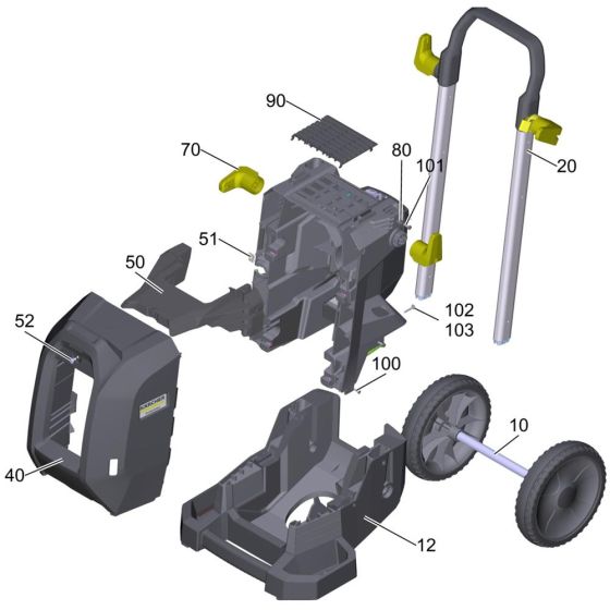 Housing Assembly for Karcher HD 9-20-4 S Pressure Washer