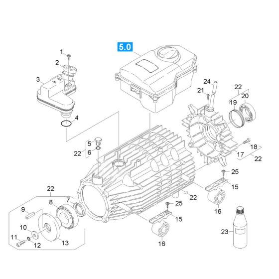 Motor Assembly for Karcher HD 13-18-4 SX Pressure Washer