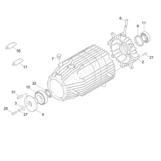 Motor Assembly -1 for Karcher HD 13-18-4 SX Pressure Washer
