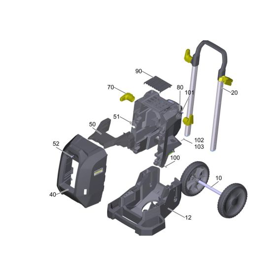 Housing Assembly for Karcher HD 13-18-4 S Pressure Washer
